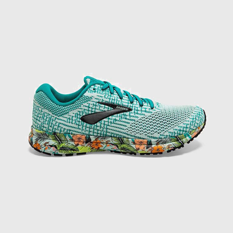 Brooks Women's Revel 3 Road Running Shoes Singapore - Green (91476-KANW)